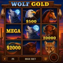Spinanga - Wolf Gold Slot Game - Play Now