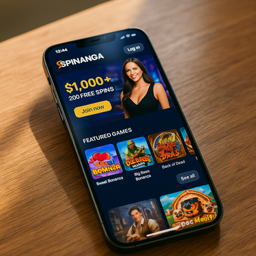 Spinanga Casino - Seamless Mobile Gaming - Responsive Platform